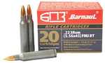 223 Remington 20 Rounds Ammunition MKS Supply 55 Grain Full Metal Jacket Boat Tail